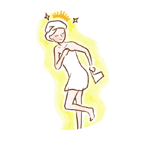 プリンセス湯上がり