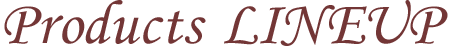 Product LINEUP